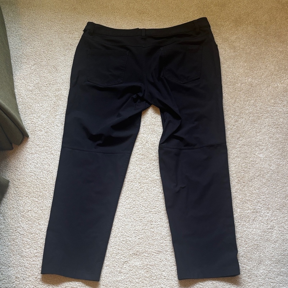 lululemon athletica Black Straight-Leg Trousers - Picture 3 of 4